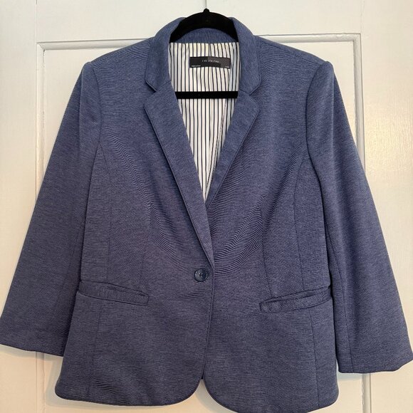 The Limited Women's Blazer, Blue & White - Picture 1 of 10